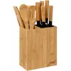 Image de Bloc Couteaux & Ustensiles Blackbamboo 35cm Naturel