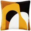 Image de Coussin Déco Imprimé Hary 45x45cm Ocre