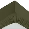 Image de Drap Housse Intérieur 160x200cm Kaki