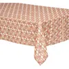 Image de Nappe Antitache à Motifs Zélie 140x240cm Terracotta