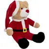 Image de Peluche Déco Ours Père Noël 60cm Rouge