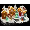 Image de Village de Noël Maison Pain d'Épice 31cm Multicolore