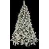 Image de Sapin de Noël Artificiel Floqué Windy Peak 150cm Blanc