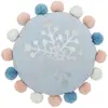 Image de Atmosphera Hiver - 33x33x8 cm - Bleu