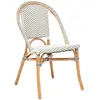 Image de Chaise Bistrot en Rotin Trecia 84cm Blanc