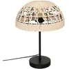 Image de Atmosphera Lampe à poser en rotin Rory - Beige