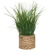 Image de Plante Artificielle en Pot Herbe 70cm Beige