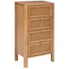 Image de Atmosphera chiffonnier Tiria 4 tiroirs - Marron
