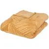 Image de Plaid en Flanelle Zoa 180x230cm Ocre