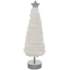 Image de Sapin Déco Noël à LED Souffle Polaire 38cm Blanc