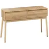 Image de Five simply smart Console Abana 2 tiroirs - Naturel