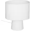 Image de Lampe à Poser en Tissu Eira 45cm Blanc