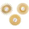 Image de But lot de 3 miroirs muraux - Or