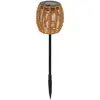 Image de Balise Solaire Extérieur Elais 39cm Naturel
