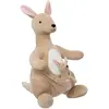 Image de Peluche Enfant Kangourou XL Blake 63cm Beige