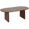 Image de Atmosphera Table basse ovale bois - Marron