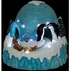 Image de Village de Noël Igloo 21cm Bleu
