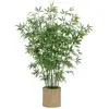 Image de Bambou Artificiel en Pot Ly 150cm Vert