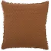 Image de Coussin Nid d'Abeille Widdy 45x45cm Terracotta