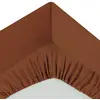 Image de Drap Housse Intérieur 90x190cm Terracotta
