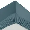 Image de Drap Housse Intérieur 90x190cm Bleu Orage