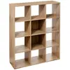 Image de Five simply smart Étagère 12 cases bibliothèque - Naturel