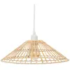 Image de Lampe Suspension en Bambou Mahé 36cm Naturel