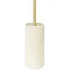 Image de Five simply smart Brosse WC en résine Design Duo - 35,7 cm - Ivoire