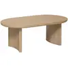 Image de Atmosphera Table basse ovale - Naturel