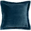 Image de Coussin Déco Flanelle Cuddly 53x53cm Bleu Égéen