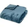 Image de Plaid en Flanelle Cuddly 180x230cm Bleu Égéen