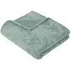 Image de Plaid Déco Flanelle Ryo 125x150cm Bleu Givre
