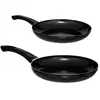 Image de Lot de 2 Poêles en Aluminium Induction 24-28cm Noir