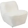Image de Atmosphera Chauffeuse chenille Minari - Blanc