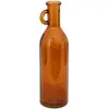 Image de Atmosphera Vase bouteille en verre Yana - Ambre