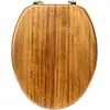 Image de Abattant WC en bois Acacia 46cm Naturel