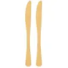 Image de Lot de 2 Couteaux en Inox Gold 22cm Or