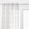 Image de Rideau Voilage Brodé Hania 140x240cm Beige