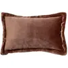 Image de Coussin Déco Flanelle Cuddly 38x58cm Marron