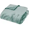 Image de Plaid en Flanelle Cuddly 180x230cm Bleu Givré