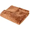 Image de Plaid Déco Flanelle Ryo 180x230cm Terracotta