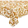 Image de Nappe Antitache Imprimé Jolan 140x240cm Ocre
