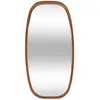 Image de Atmosphera Miroir mural ovale Jasna - Marron