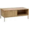 Image de Five simply smart Table basse avec tiroir - Naturel