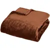 Image de Plaid en Flanelle Cuddly 130x180cm Marron