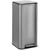 Image de Poubelle de Cuisine à Pédale en Métal Delta 30L Inox