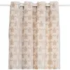 Image de Rideau Jacquard en Velours Luna 140x260cm Beige Lin