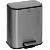 Image de Poubelle à Pédale Inox 5L Gris