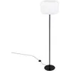 Image de Lampadaire en Coton Tobie 37cm Blanc & Noir