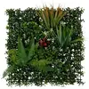 Image de Carré Végétal Artificiel Tropical Izy 50cm Vert
